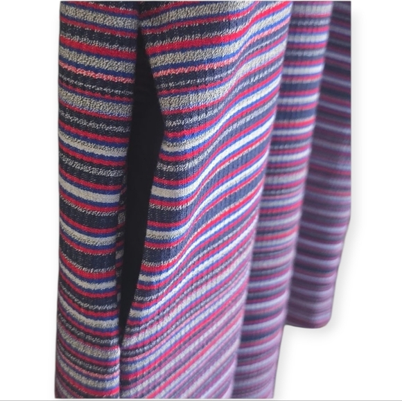 Zara Trafaluc Collection Striped Sleeveless White Collar Shift Dress - Picture 6 of 16